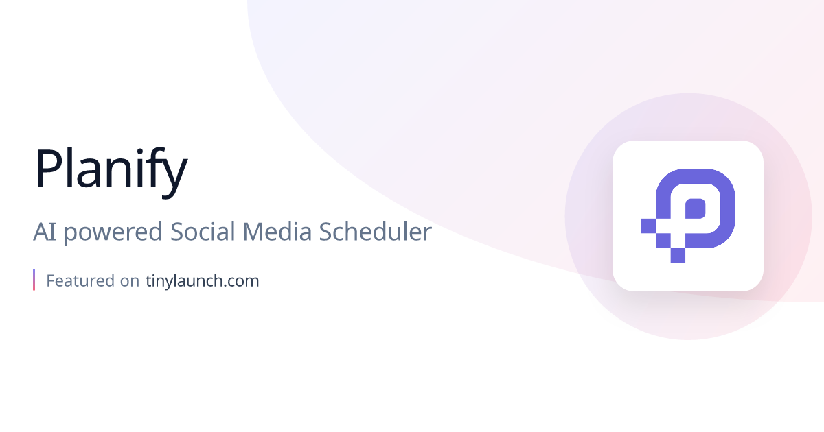 Planify: AI powered Social Media Scheduler