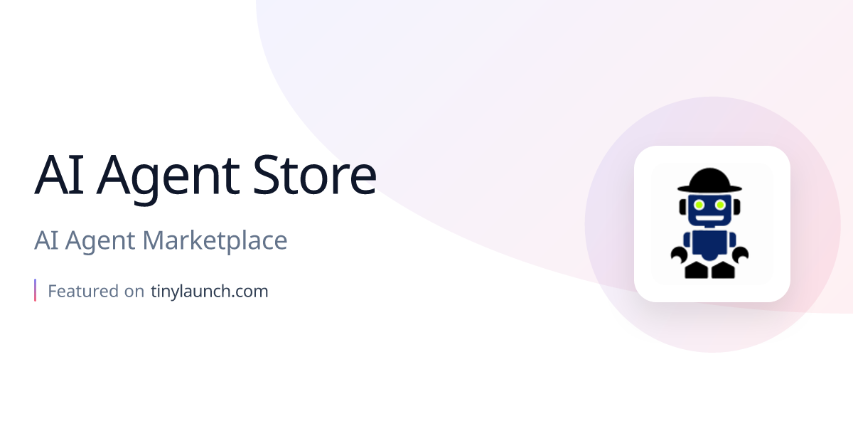 AI Agent Store: AI Agent Marketplace
