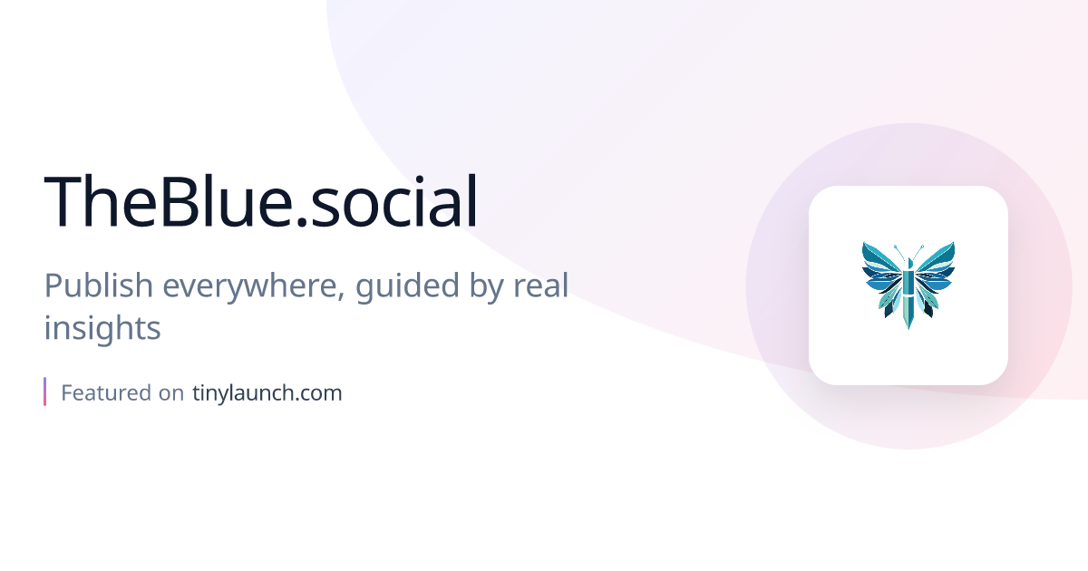 TheBlue.social - tinylaunch