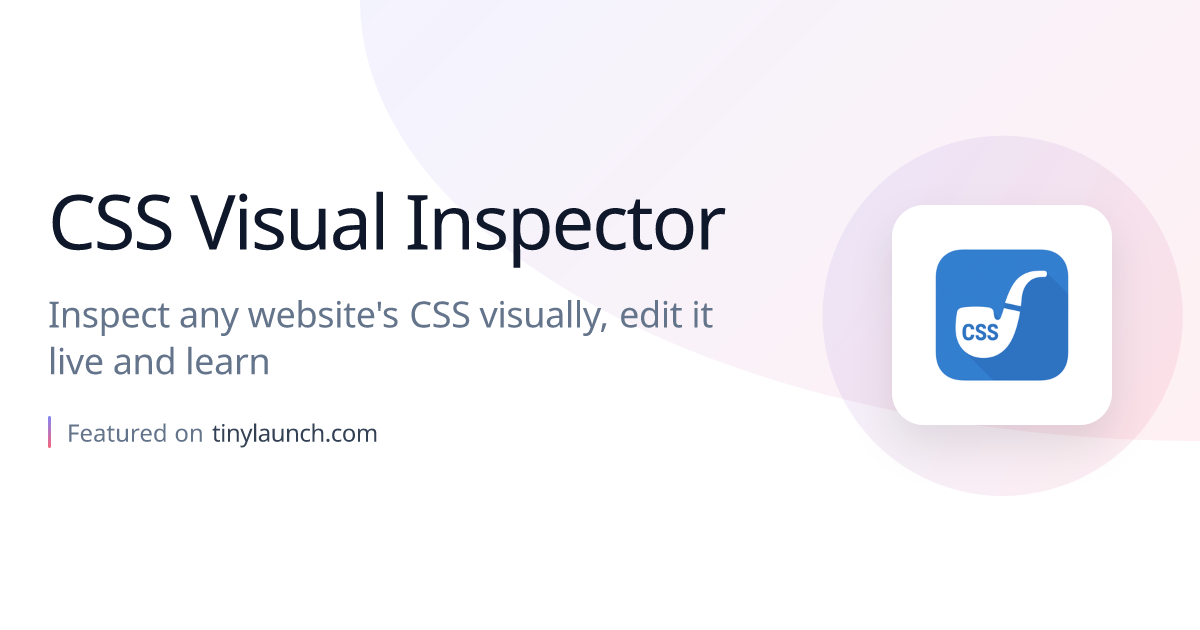 CSS Visual Inspector: Inspect any website's CSS…