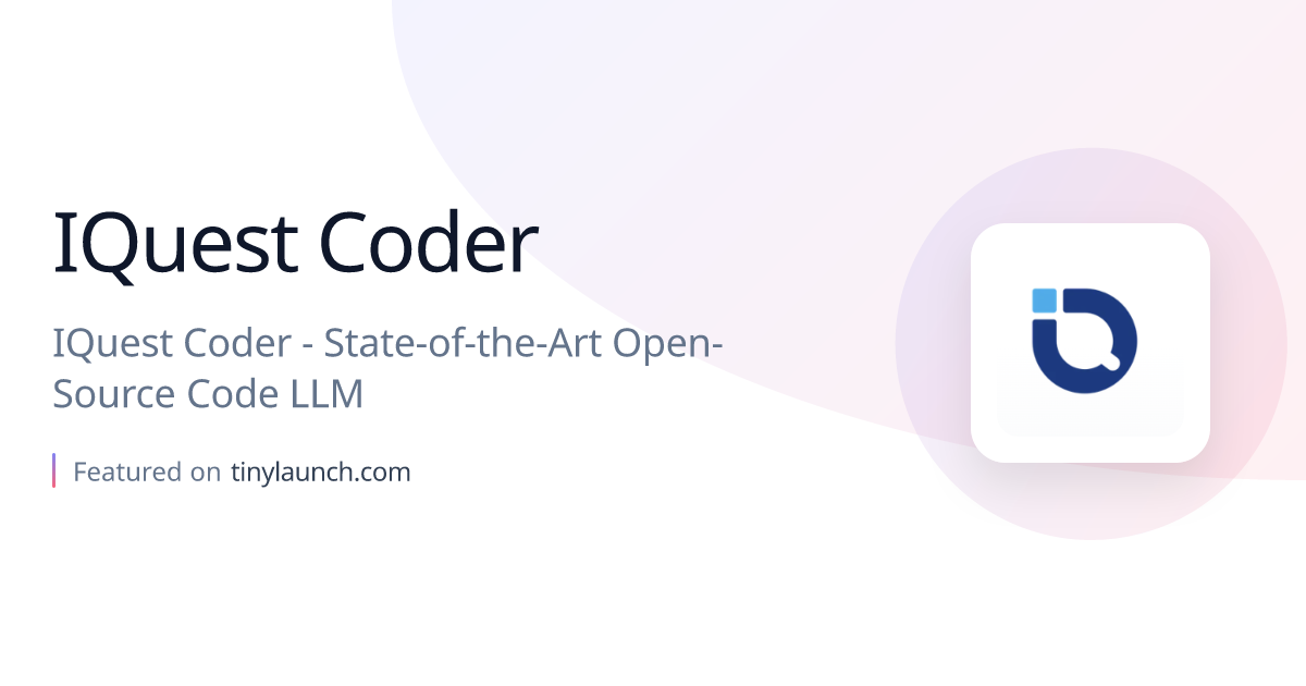 IQuest Coder - tinylaunch