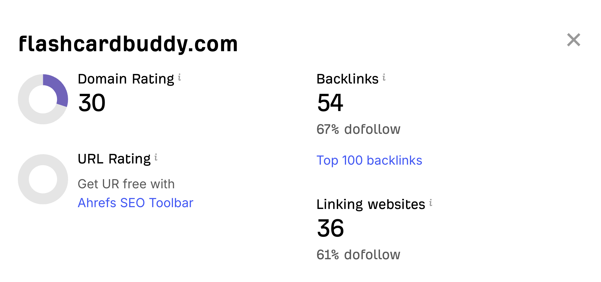 Flashcard Buddy after - DR 30